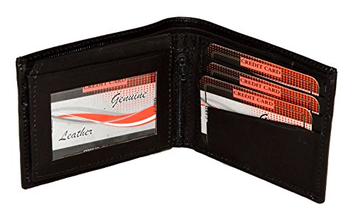 Wallet Purple Embroidery Black Leather2