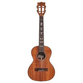 KALA KA KA ASAC T Ukulélé Tenor en acacia avec étui - Les Beatles, Paul McCartney, John Lennon, RIngo Starr, George Harrison