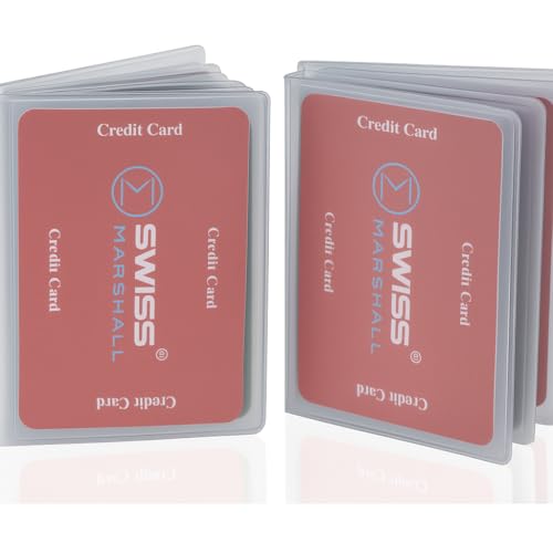 Plastic Wallet Insert 6 page SET OF 2 Picture Holder Made in USA