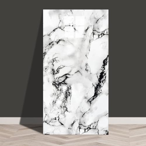 ByteRunning Paneles de Pared con diseño de mármol,Azulejos Adhesivos Cocina Baño Marmol,Panel PVC marmol,Paneles Decorativos De Pared Y Techos,Impermeables,para Muro Y Techos,Fondos De TV,Oficinas