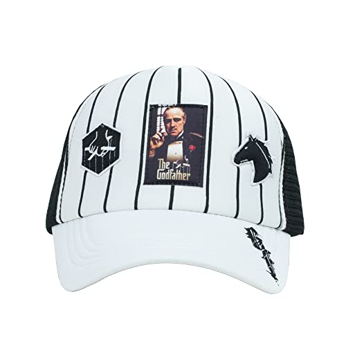 Image of Odd Sox - Cartoon Character Trucker Hats - Adjustable Snapback Mesh Baseball Caps for Men & Women
