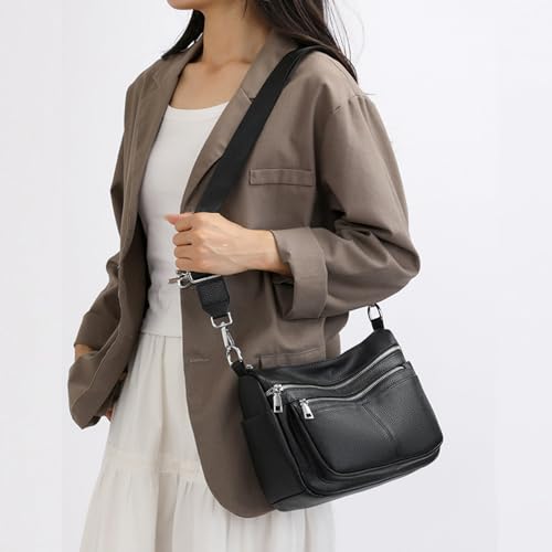 Sac à bandoulière hobo en cuir spacieux pour le bureau et les sorties - 2