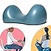 Air8Back:up – Coussin gonflable multi-fonctions pour une posture saine, yoga, fitness, pilates, plancher pelvien, détente | breveté sur fonction et design – 42 x 27 x 16 cm, Blau M Sitzmulde