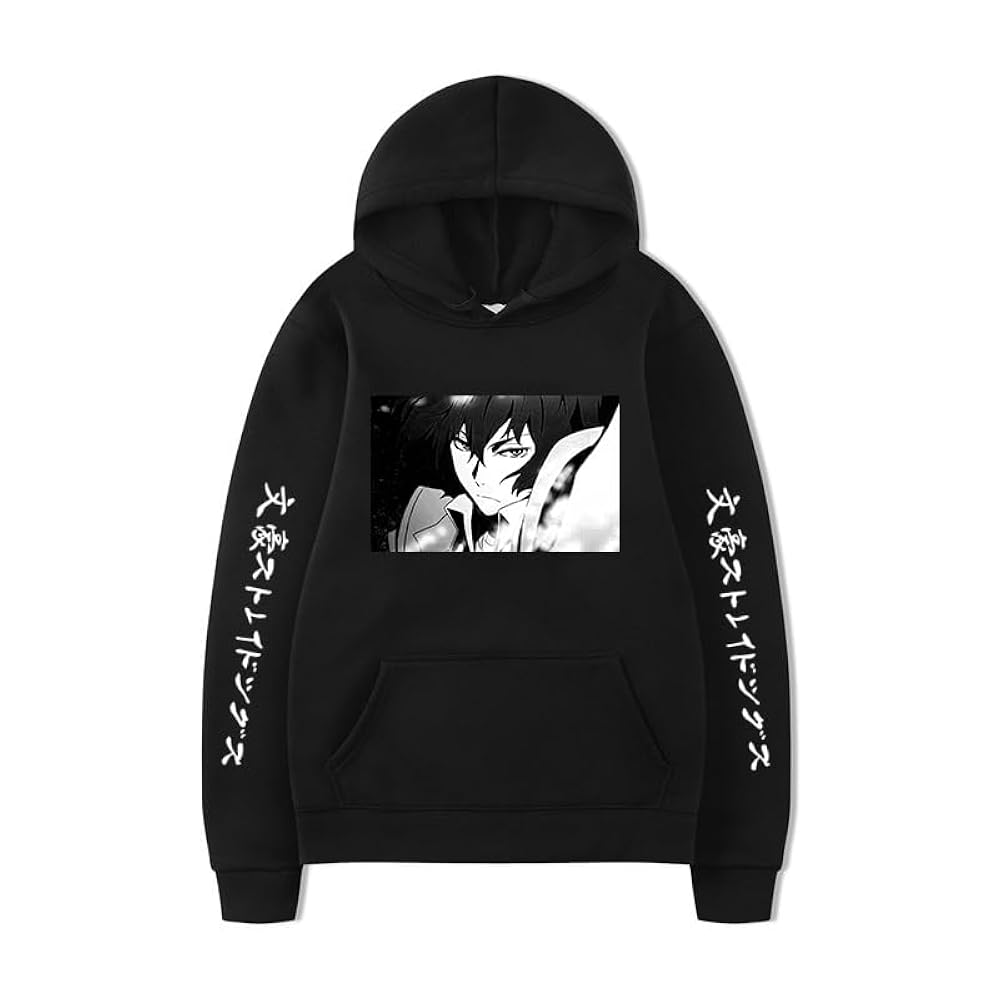 Amazon.com: QAHEART Dazai Osamu Hoodie Anime Dazai Osamu 3D