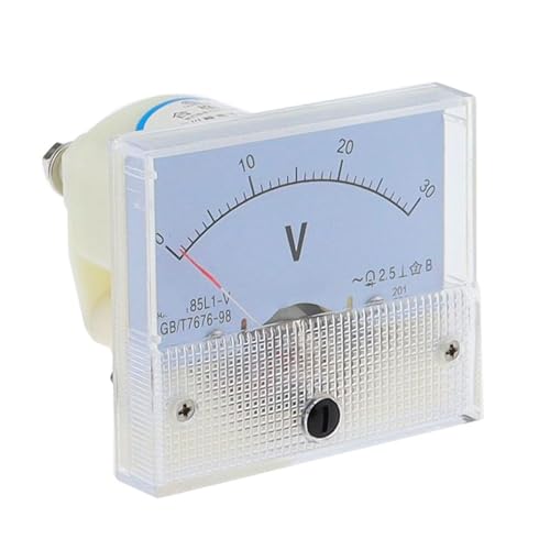 Voltmètre analogique CA 85L1 5V panneau de mesure