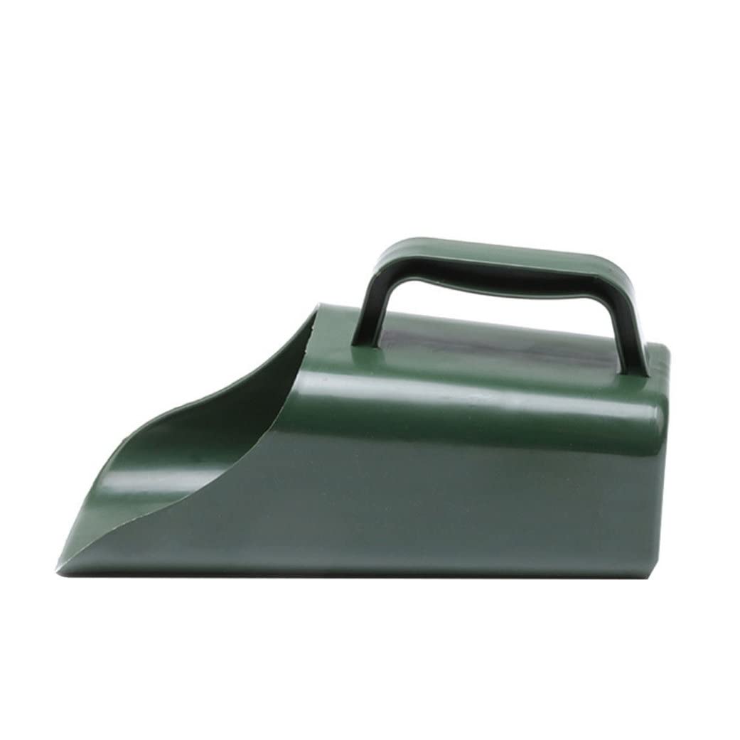 Pelle de jardin verte et seau plastique pour potager et balcons fleuris