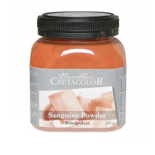 Cretacolor Sanguine Powder 230 GMS (Watersoluble and mixable with Binding Agent)