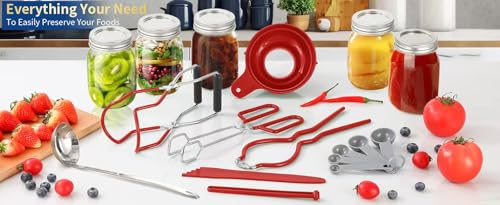 Image of Canning Supplies Starter Kit,Canning Kit Set for Beginners