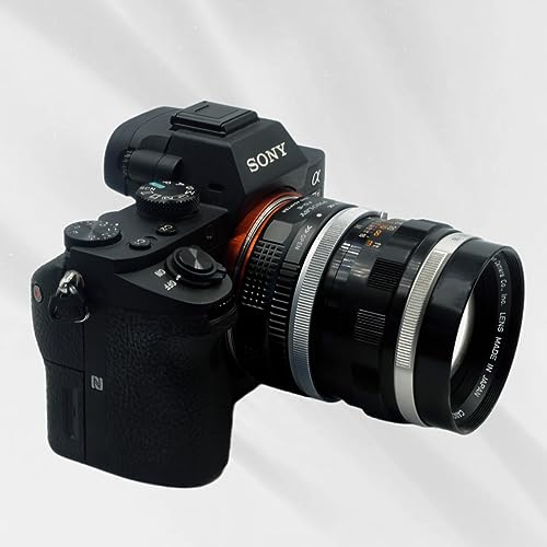 PHOLSY Lens Mount Adapter with Aperture Lever Compatible with Canon FD FL Lens to Sony E Mount Camera a1 a9ii a7S iii/ii - Image 2