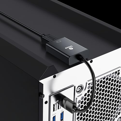 Conversor USB a HDMI compatible 4K, para laptops y monitores miniatura 5