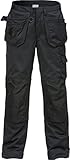 fristads kurze hose Hammerschlaufe Fristads Kansas Workwear 121223 Hose Gr. 94, Schwarz