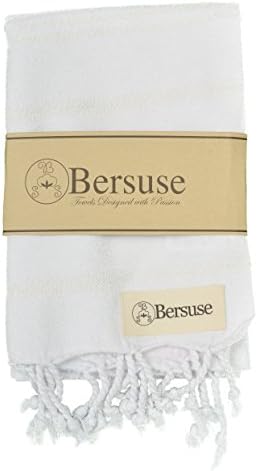 Bersuse Anatolia Bathroom Hand Towels - Premium Cotton Hand Towel for Face - Absorbent, Soft, Lightweight, Space-Saving, Quick-Drying Decorative Turkish Hand Towels - Thumbnail 3