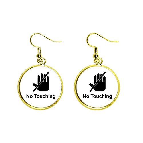 Pendientes de Navidad dorados perfectos para cenas de empresa