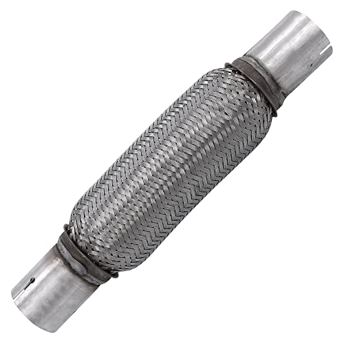 ATEC Germany 1x Tubo flexible tubo de escape con tubos de conexión 45 x 200 trenzado interior