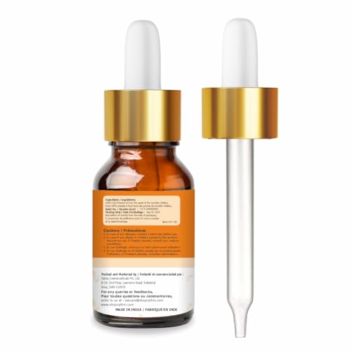 Image of Crysalis Camellia (Camellia Oliefera) Oil|100% Pure & Natural Undiluted Essential Oil Organic Standard For Skin & Hair Care|Therapeutic Grade Oil, Keeps Skin Supple, Strengthens Hair Conditions 30ml