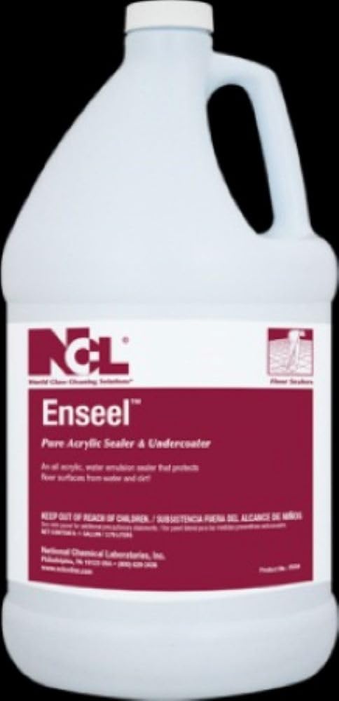 Enseel Pure Acrylic Floor Sealer and Undercoater, Water Emulsion Formula