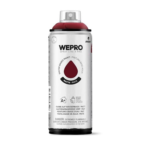 MTN WEPRO Water Based Mate WP-302 Burdeos, Spray 400ml