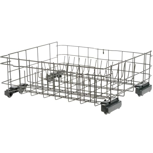 FIXIT PARTS US-Based Supplier - WD28X34744 WD28X26099 Dishwasher Lower Dishrack Assembly Compatible with GE Dishwashers Replaces WD28X10346 WD28X22506 WD28X22696 WD28X24478 WD28X27744 WD28X27745