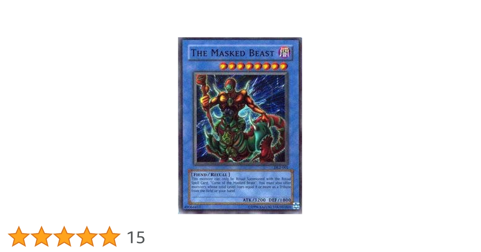 遊戯王THE MASKED BEAST ULTIMATE RARE Yugioh The Masked Beast SM-00 Ultimate Rare Japanese Yu-Gi