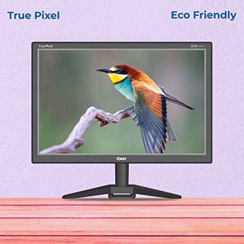 Image of FOXIN FM 1750 Crystal WD 17.5 inch LED Full HD Resolution - HDMI + VGA Port, True Pixel & Eco Friendly BIS Approved LED Computer Monitor with Wall mounting Option | 365 Days Warranty