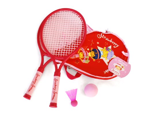 Tarta de Fresa - Set Tenis de plástico (Saica Toys 1456)