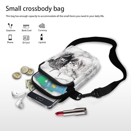 Image of Xpyiqun Small Crossbody Bag Women Phone Purses Sling Shoulder Handbag Cross Body Pouch Wallet Bags