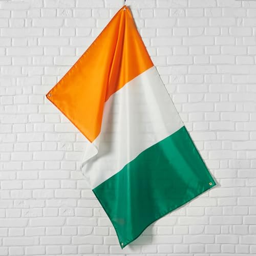 Runesol Ivory Coast Flag 3x5, 91x152cm Côte d'Ivoire, 4 Grommets, Brass Eyelet in Every Corner, Ivorian Banner, Sports - Image 3