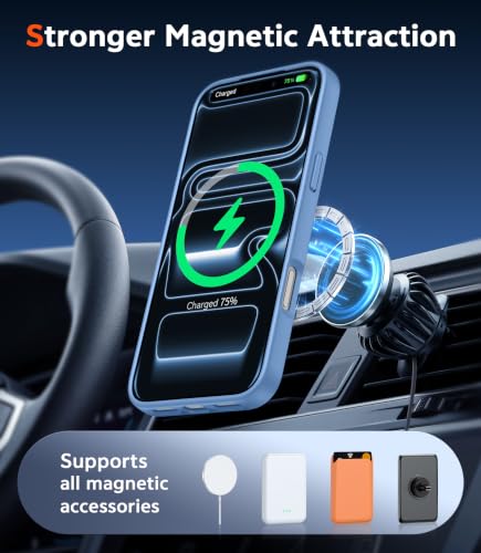 Image of FNTCASE for iPhone 17 Pro-Max Case Compatible with Magsafe Clear Phonecase
