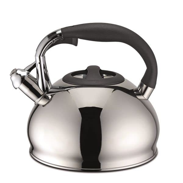 Weis 17980 Wasserkessel, Edelstahl, Silber