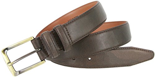 Lejon 2042 Genuine Italian Calfskin Leather Dress Casual Belt - Made in USA3