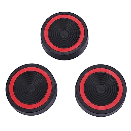 Lizusidtsy 3 PCS Tripod Foot Pads Heavy Suppression Pads Anti Vibration Rubber for Telescope Mounts Adapter