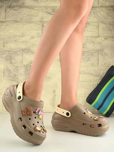 Image of DOCTOR HEALTH SUPER SOFT Women's Cartoon Charm Clogs | Lightweight EVA Slip-On Sandals | Breathable Anti-Slip Casual Garden Shoes for Boys Girls Indoor Outdoor Everyday Wear