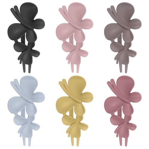 Pinces à cheveux de qualité supérieure : les barrettes papillon plates au fini mat premium