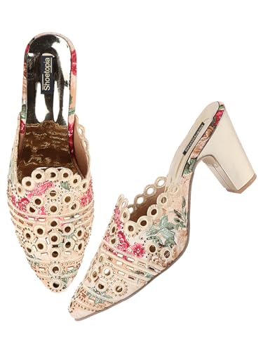 Image of Shoetopia womens Heel-bantu Mule