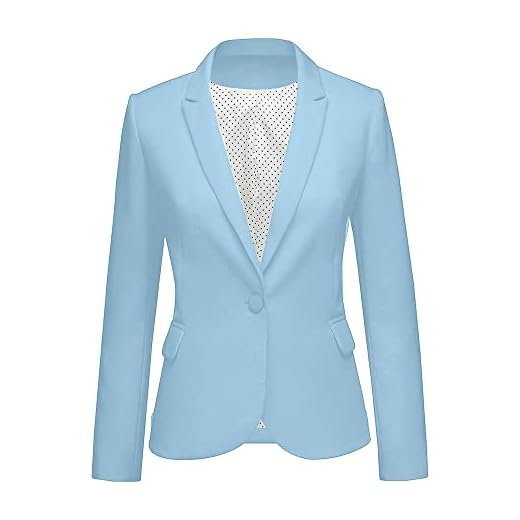 25 Chic Casual Outfits with Jeans and a Blazer - Your Ultimate Everyday Style Guide Baby Blue Blazer