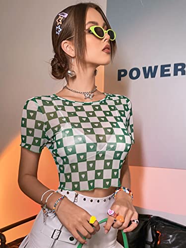Mulheres Puro Coração Manta Sexy Top (Size : L)