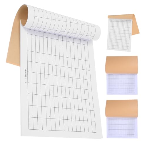 Registre de gestion des stocks au bureau : carnet de comptabilité au format vertical
