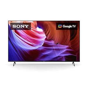 Sony 75 Inch 4K Ultra HD TV X85K Series: LED Smart Google TV with Dolby Vision HDR and Native 120HZ Refresh Rate KD75X85K- Latest Model,Black