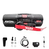 WARN AXON 45-S Powersport Winch – 4,500 lb Pulling Capacity, Synthetic Rope, Advanced Sealed Motor, IP68 Waterproof, All-Metal Gear Train for ATV/UTV Recovery, Trail Riding & Utility Work