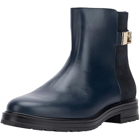 Tommy Hilfiger Women’s Stylish Leather Boots Cover