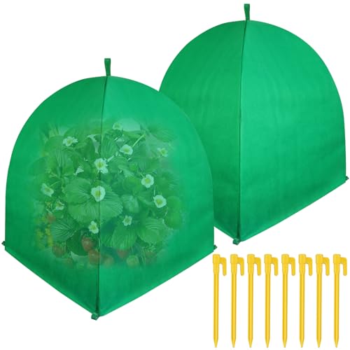 2 PACK Winter Plant Covers Freeze Protection Shrub Covers for