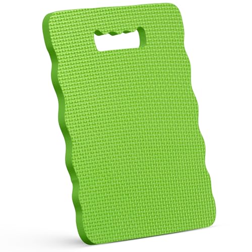 Coussin à genoux pour travailler sur les genoux | 37 cm x 30 cm | Tapis de genoux de jardinage de 1,7 cm d'épaisseur pour les tâches extérieures et de bricolage | Coussin à genoux Jumbo en mousse pour