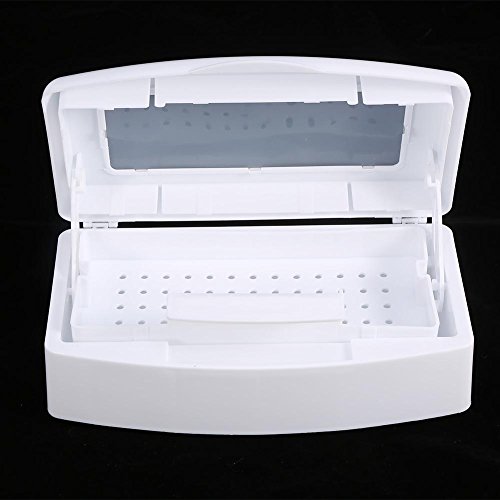 Nagel Sterilisator Box für Art Tools Sterilisator Tray Desinfektionsbehälter Maniküre Tools für Salon