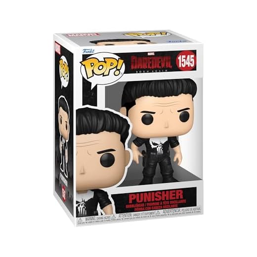 Funko Pop! Marvel: Daredevil Born Again - Punisher - Figura de Vinilo Coleccionable - Idea de Regalo - Mercancia Oficial - Juguetes para Niños y Adultos - TV Fans - Muñeco para Coleccionistas