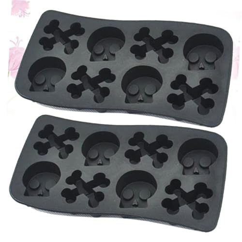 Molde flexible para cubitos de hielo Halloween miniatura 6
