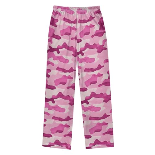 ALAZA Camouflage Cartoon Pajama Lounge Pants Long Sleep Pajama Bottoms with Pockets2