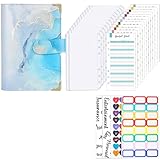 Budget Binder Set with Cash Binder Card Pocket Sheets Label Stickers for Notebook Money Saving Planner Multi Functional Notebook Set