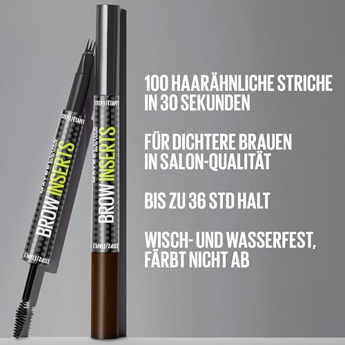 Maybelline New York Brow Inserts 2-in-1 Augenbrauenstift für füllige & definierte Augenbrauen… – Ansicht 4