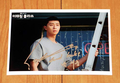 パク・ソジュン 韓国ドラマ「梨泰院クラス」中型スチール写真1 直筆サイン