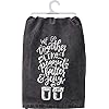 Primitives by Kathy Kitchen Towel We Go Together Like Peanut Butter and Jelly